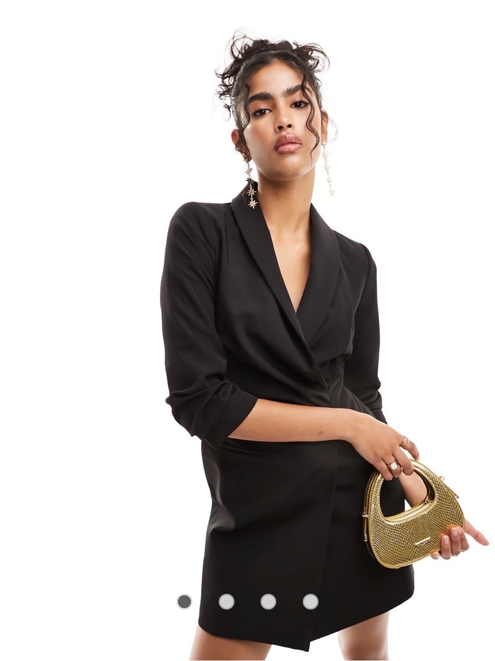 Miss Selfridge Black Blazer Dress